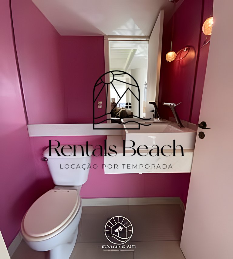 Apto 3 Quartos a 400m do Mar em Torres | Rentals Beach
