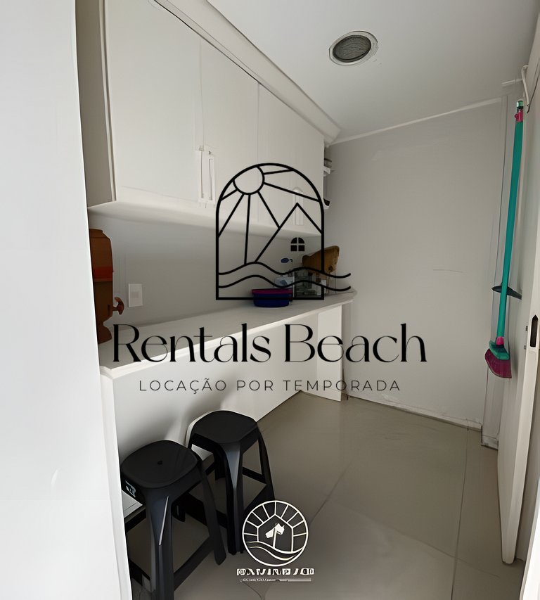 Apto 3 Quartos a 400m do Mar em Torres | Rentals Beach