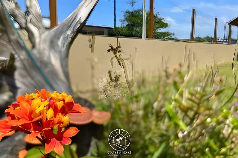 Casa frente para o mar | Pé na Areia | Aceita Pet