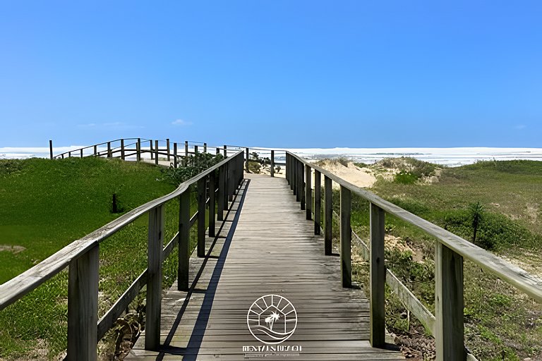 Casa frente para o mar | Pé na Areia | Aceita Pet
