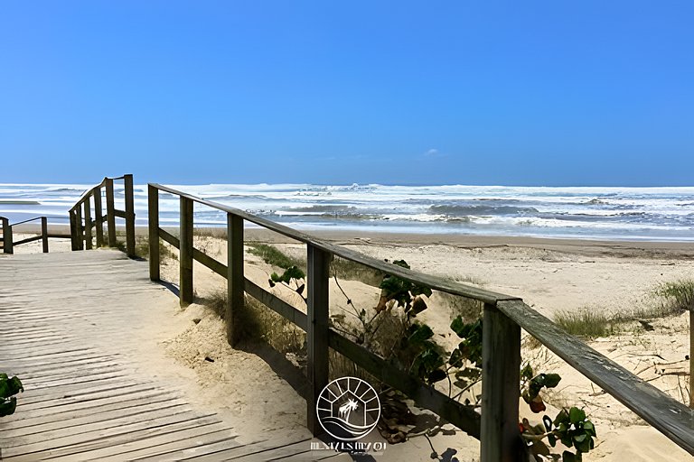 Casa frente para o mar | Pé na Areia | Aceita Pet