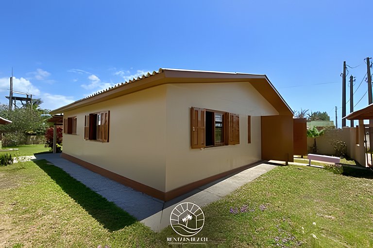 Casa frente para o mar | Pé na Areia | Aceita Pet