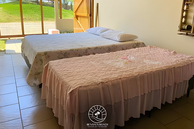 Casa frente para o mar | Pé na Areia | Aceita Pet