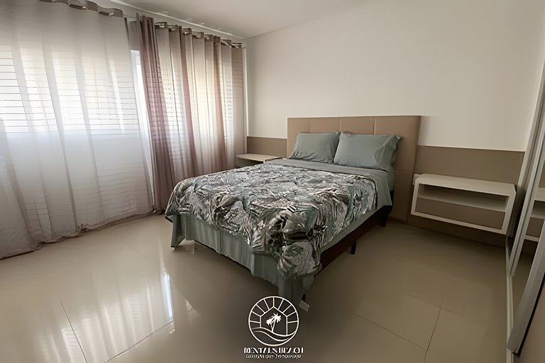 Apto 290mts mar | Bem localizado | Ar | Aceita Pet