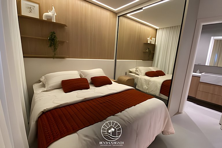 Loft a 150m do mar | Ar | Piscina | Aceita Pet