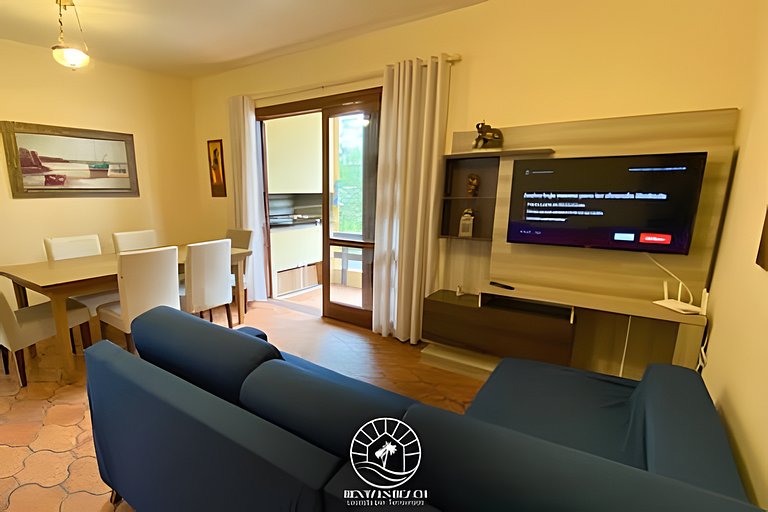 Apto 500mts do mar | Wifi | Aceita Pet