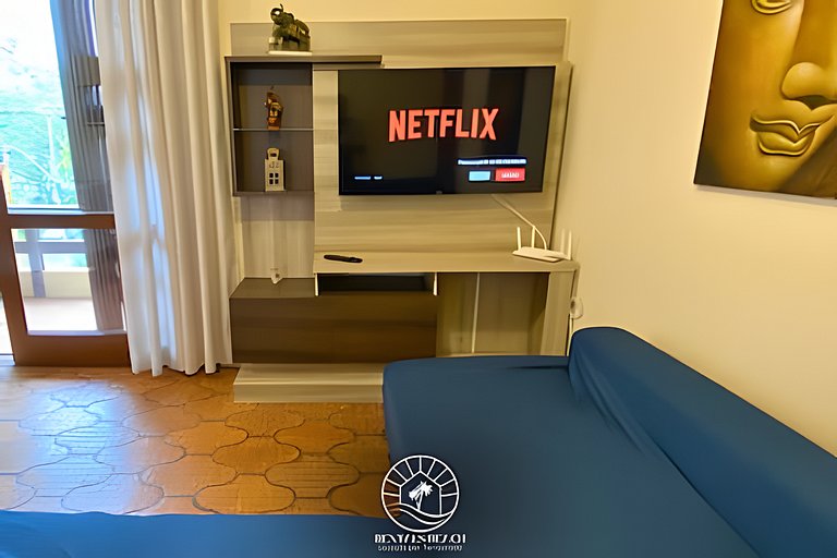 Apto 500mts do mar | Wifi | Aceita Pet