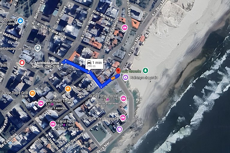 Apto 290mts mar | Bem localizado | Ar | Aceita Pet