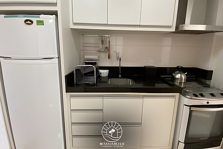 Apto 290mts mar | Bem localizado | Ar | Aceita Pet