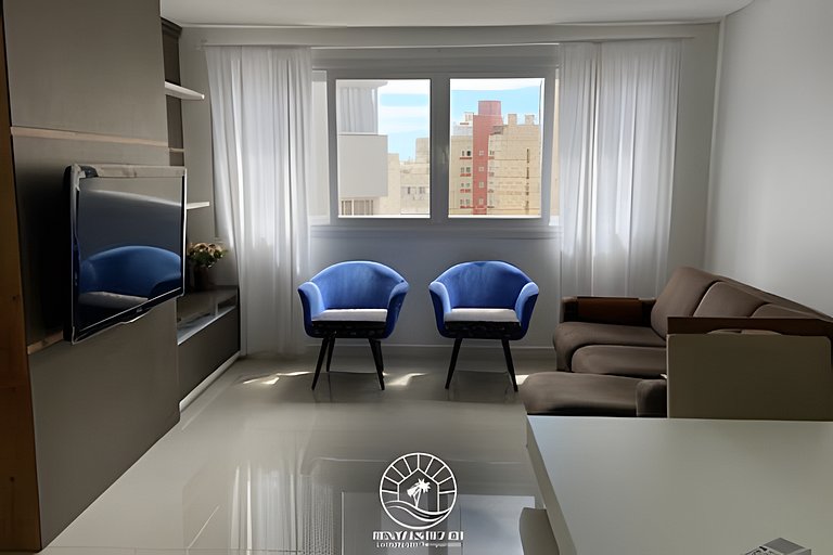 Apto 290mts mar | Bem localizado | Ar | Aceita Pet
