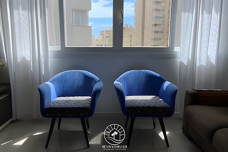 Apto 290mts mar | Bem localizado | Ar | Aceita Pet