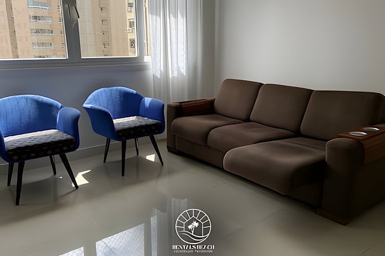 Apto 290mts mar | Bem localizado | Ar | Aceita Pet