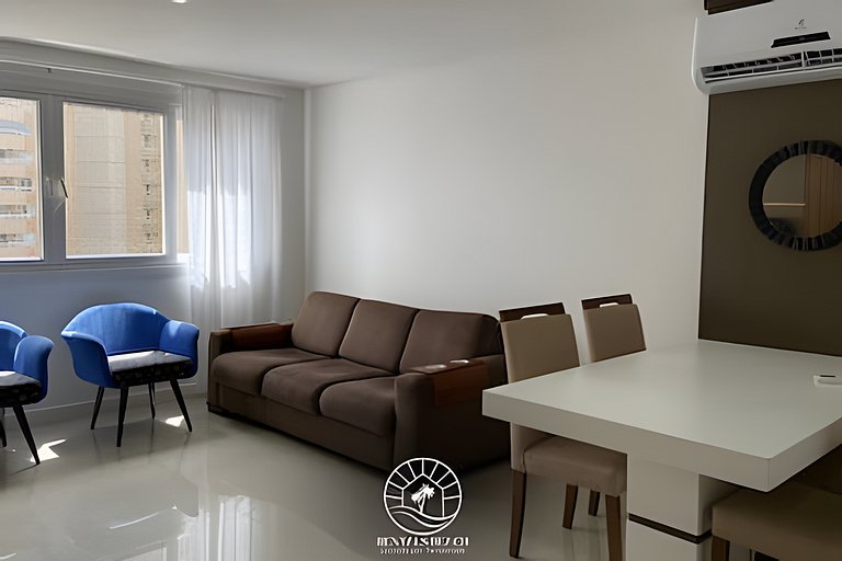 Apto 290mts mar | Bem localizado | Ar | Aceita Pet