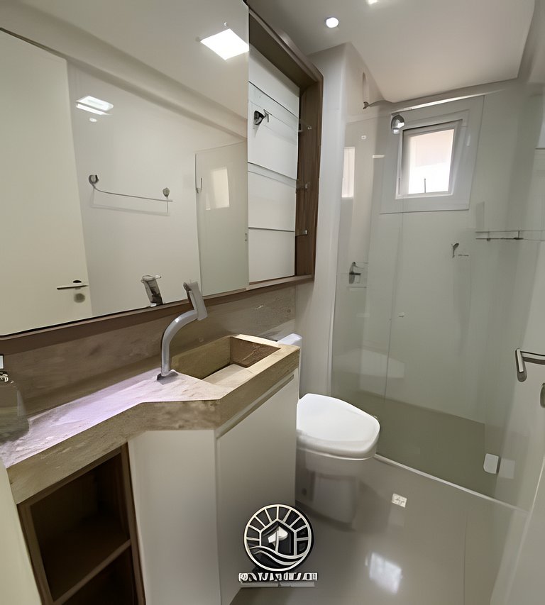 Apto 290mts mar | Bem localizado | Ar | Aceita Pet