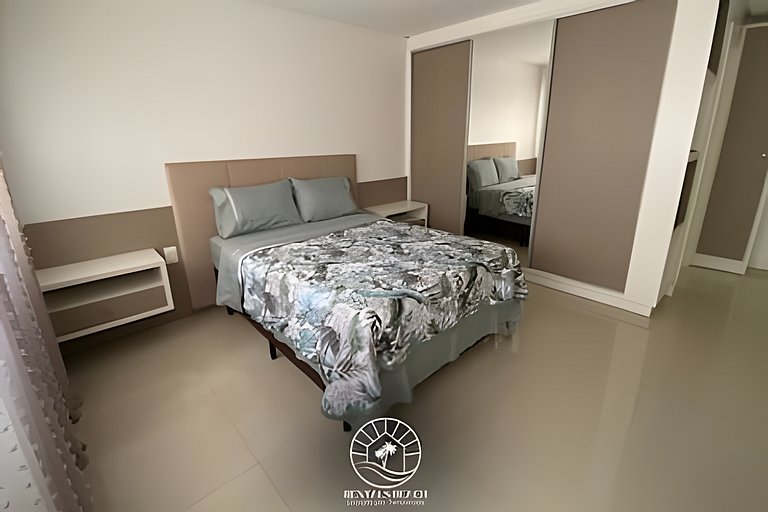 Apto 290mts mar | Bem localizado | Ar | Aceita Pet