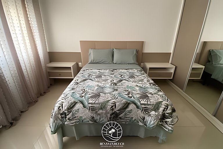 Apto 290mts mar | Bem localizado | Ar | Aceita Pet