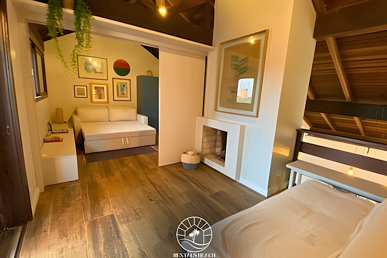 Casa c/ piscina | Ar | 50mts do mar | Aceita Pet