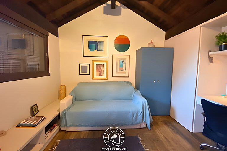 Casa c/ piscina | Ar | 50mts do mar | Aceita Pet
