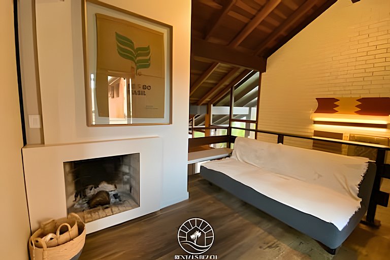 Casa c/ piscina a menos de 50m do mar | Aceita Pet