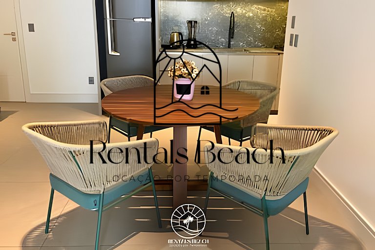 Apto 2 Quartos a 150m do Mar em Torres | Rentals Beach