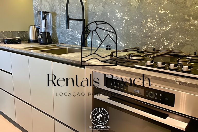 Apto 2 Quartos a 150m do Mar em Torres | Rentals Beach
