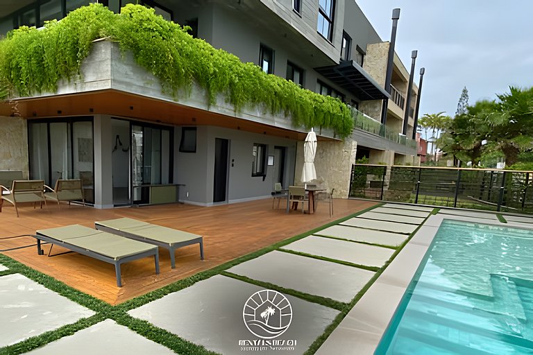 Apto a 150m da praia | Ar | Piscina | Aceita Pet