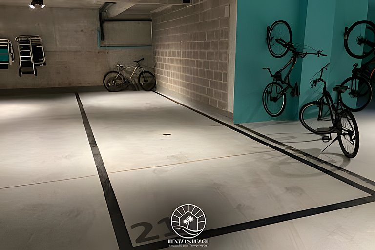 Apto a menos de 150m da praia  | Ar | Piscina