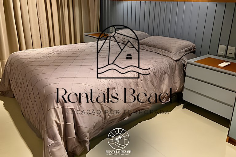 Apto 2 Quartos a 150m do Mar em Torres | Rentals Beach