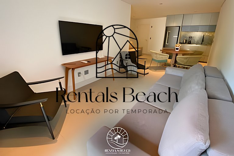 Apto 2 Quartos a 150m do Mar em Torres | Rentals Beach