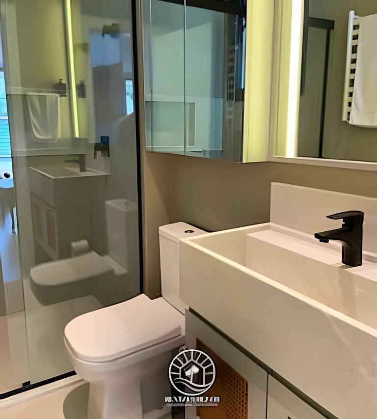 Apto com piscina | Ar | menos de 150mts do mar