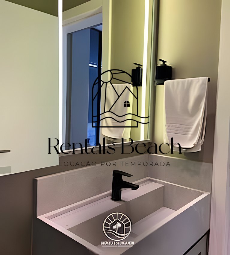 Apto 2 Quartos a 150m do Mar em Torres | Rentals Beach