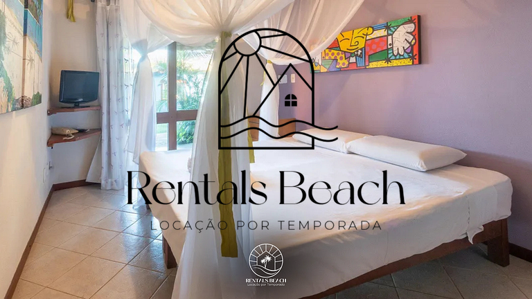 Casa em Arraial d'Ajuda na Praia de Mucugê | Rentals Beach