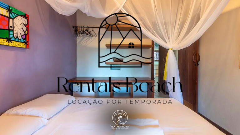 Casa em Arraial d'Ajuda na Praia de Mucugê | Rentals Beach