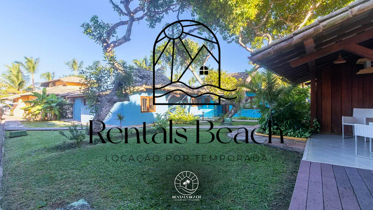 Casa em Arraial d'Ajuda na Praia de Mucugê | Rentals Beach