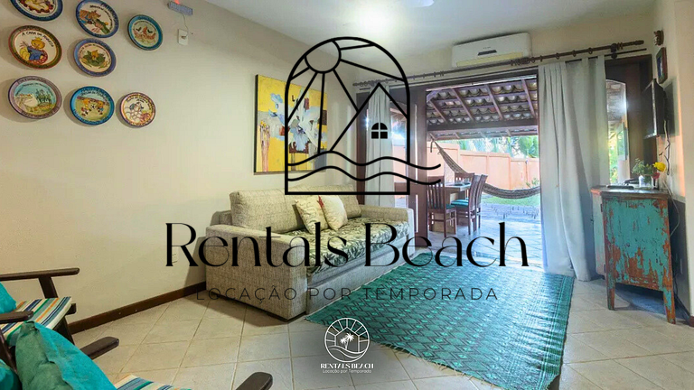 Casa em Arraial d'Ajuda na Praia de Mucugê | Rentals Beach