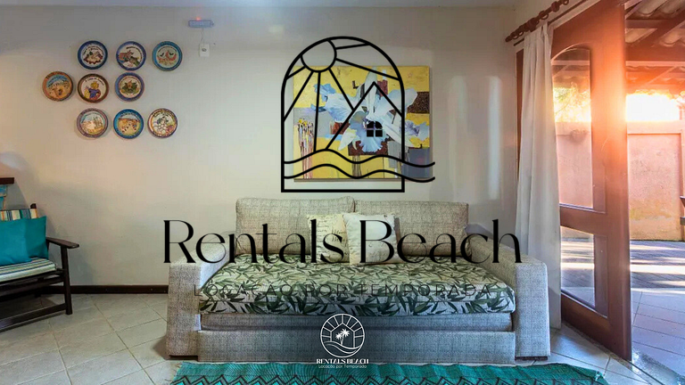 Casa em Arraial d'Ajuda na Praia de Mucugê | Rentals Beach
