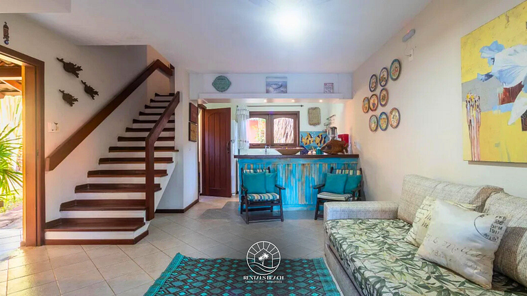 Casa na Praia de Mucugê - Arraial D'ajuda – Bahia