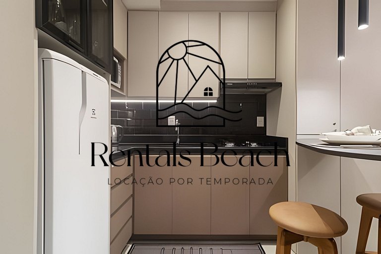 Studio na Praia da Cal em Torres-RS | Rentals Beach