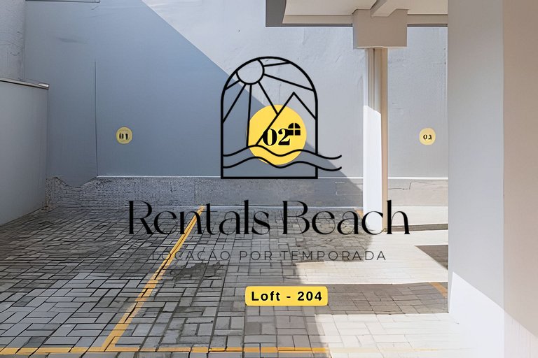 Studio na Praia da Cal em Torres-RS | Rentals Beach
