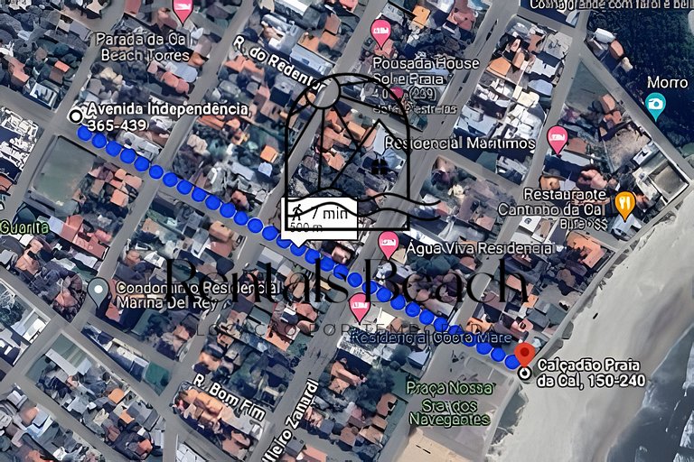 Studio na Praia da Cal em Torres-RS | Rentals Beach