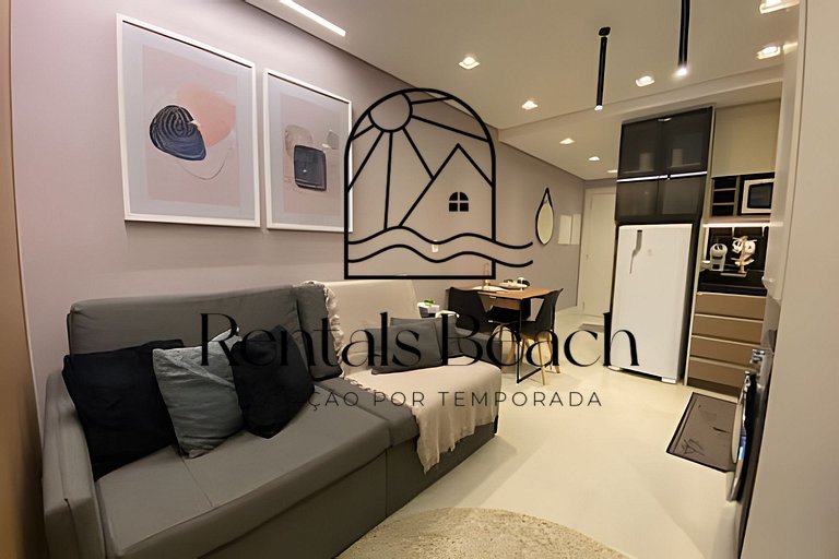 Studio na Praia da Cal em Torres-RS | Rentals Beach