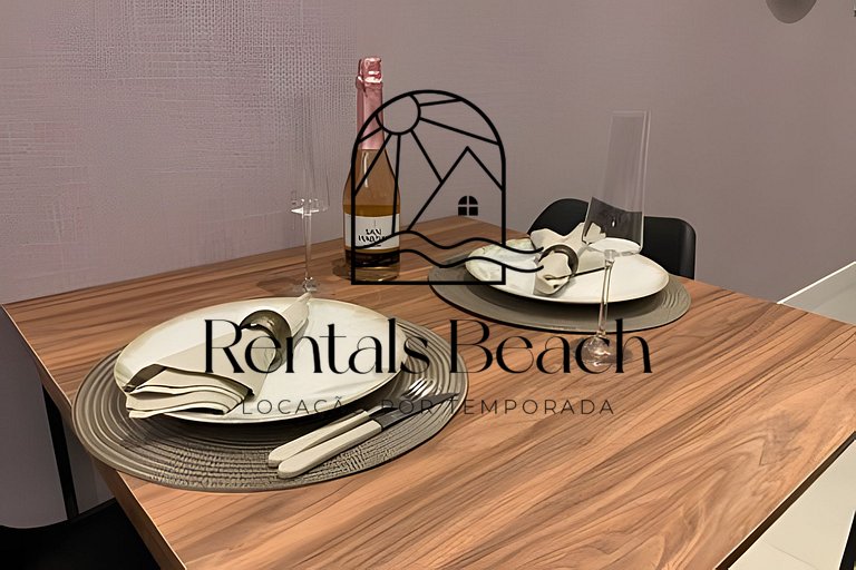 Studio na Praia da Cal em Torres-RS | Rentals Beach