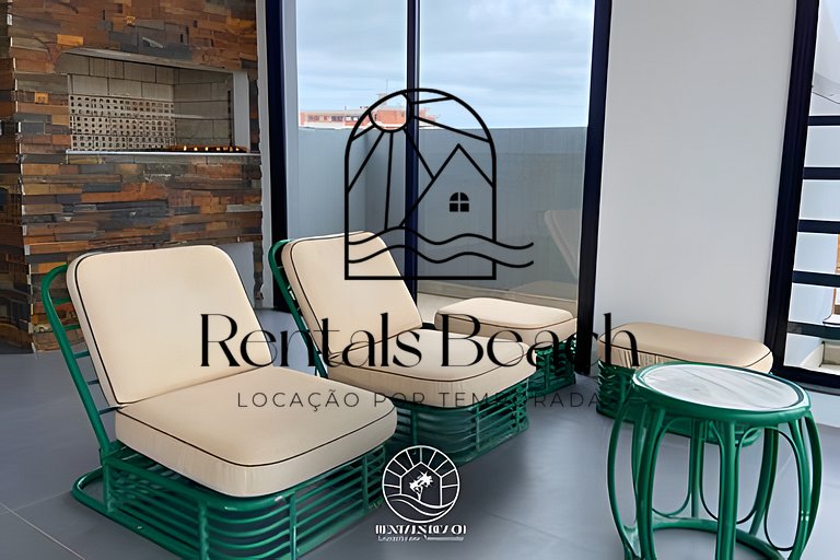 Studio na Praia da Cal em Torres-RS | Rentals Beach
