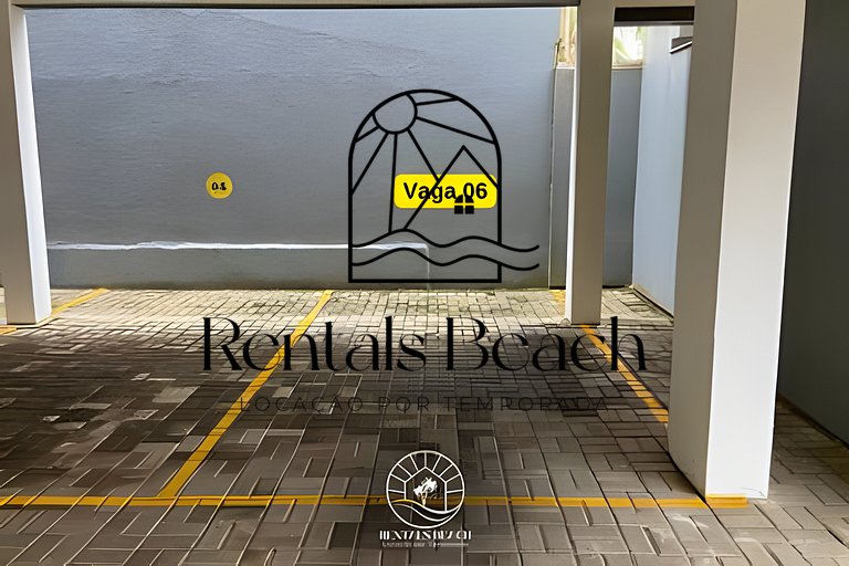 Studio na Praia da Cal em Torres-RS | Rentals Beach