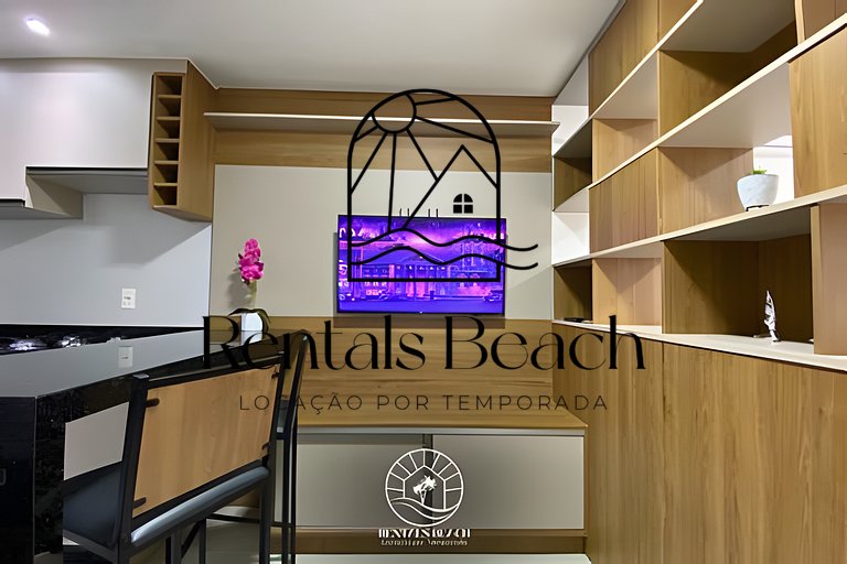 Studio na Praia da Cal em Torres-RS | Rentals Beach