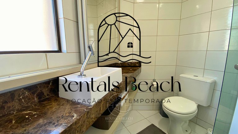Apto 3 Quartos com Vista em Torres-RS | Rentals Beach