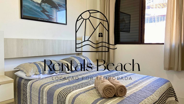 Apto 3 Quartos com Vista em Torres-RS | Rentals Beach
