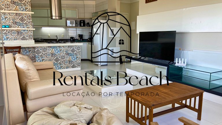 Apto 3 Quartos com Vista em Torres-RS | Rentals Beach