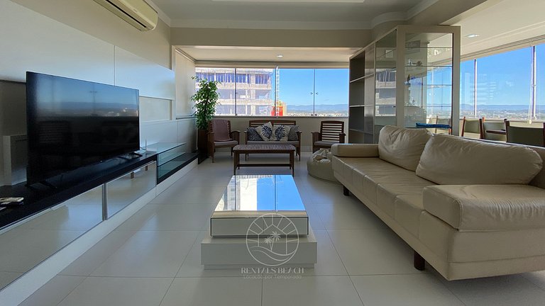 Apto com vista para a Serra e Rio - 500mts do Mar