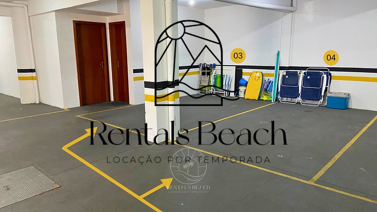 Apto 3 Quartos com Vista em Torres-RS | Rentals Beach